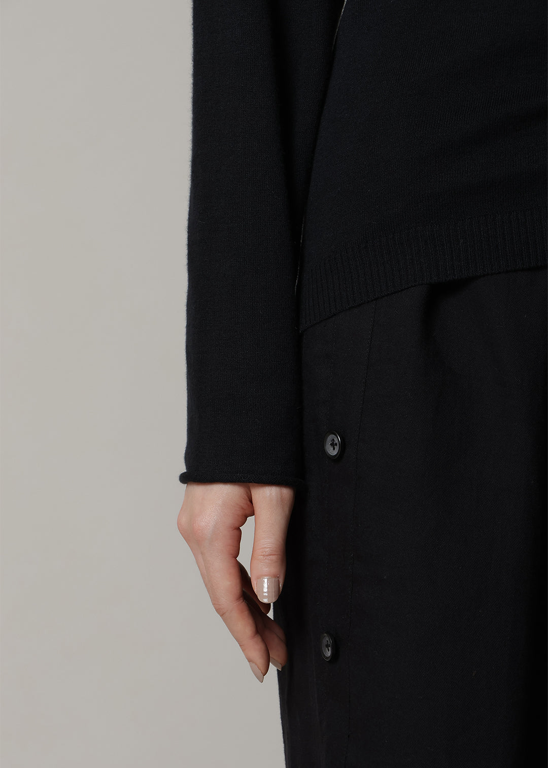 Rhythm Gathered Knit 14gg Cotton