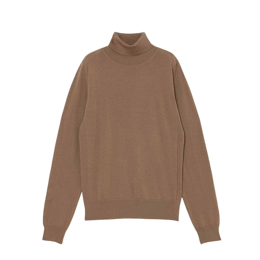 14gg Wool Turtle Neck Sweater