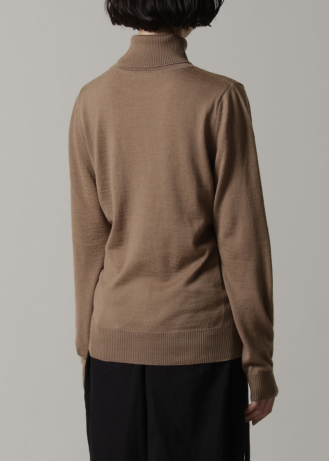 14gg Wool Turtle Neck Sweater