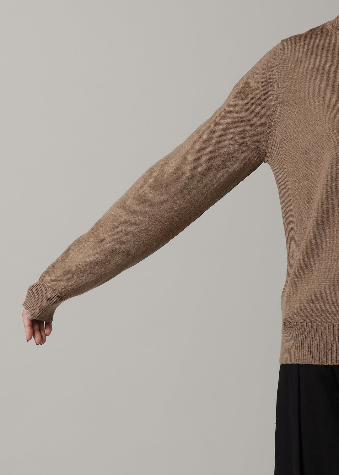 14gg Wool Turtle Neck Sweater