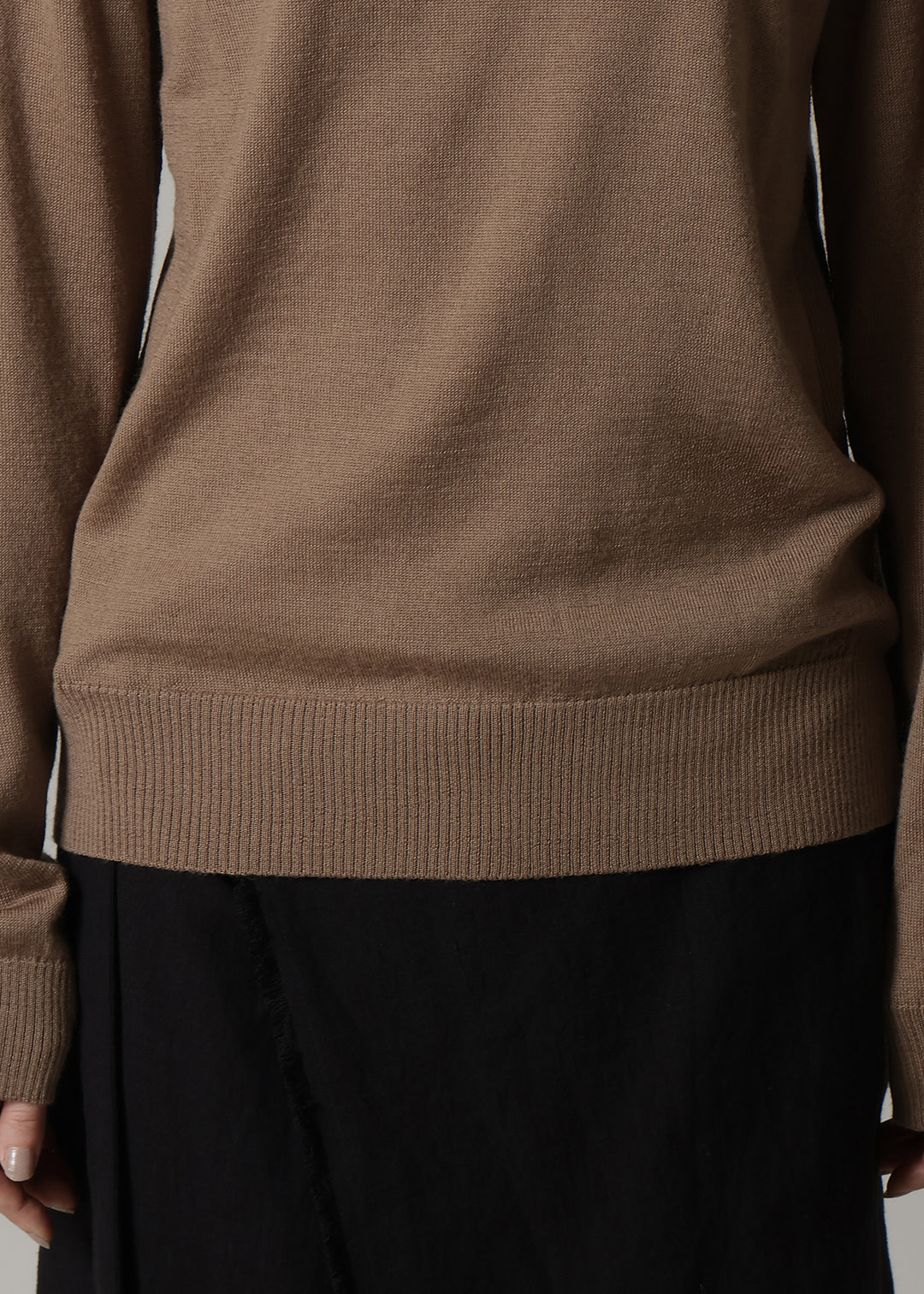 14gg Wool Turtle Neck Sweater