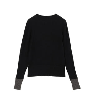 14ゲージコットン ハイネックセーター