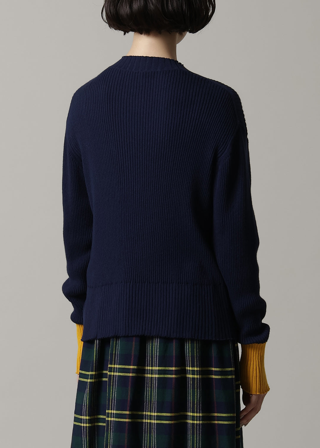 14gg Cotton High Neck Sweater