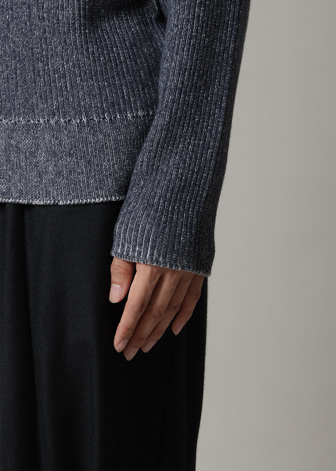 Accordion T/N Sweater 7gg Cotton