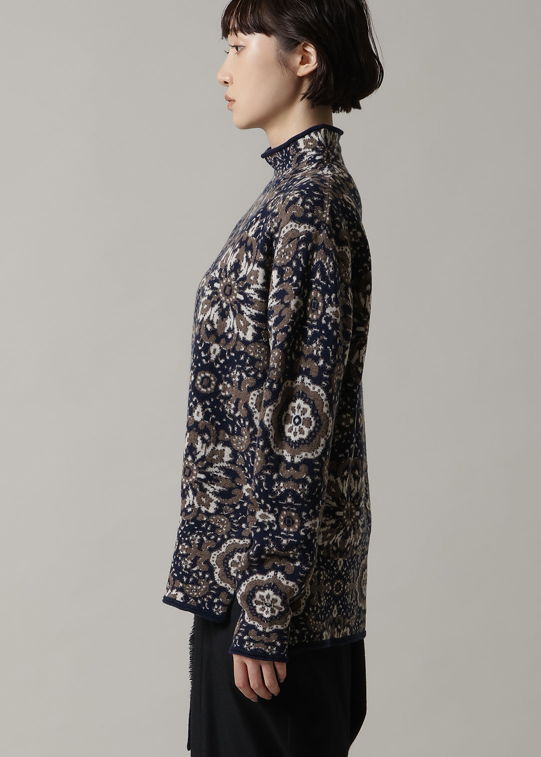 Xing Paisley JQ Sweater 12gg Wool