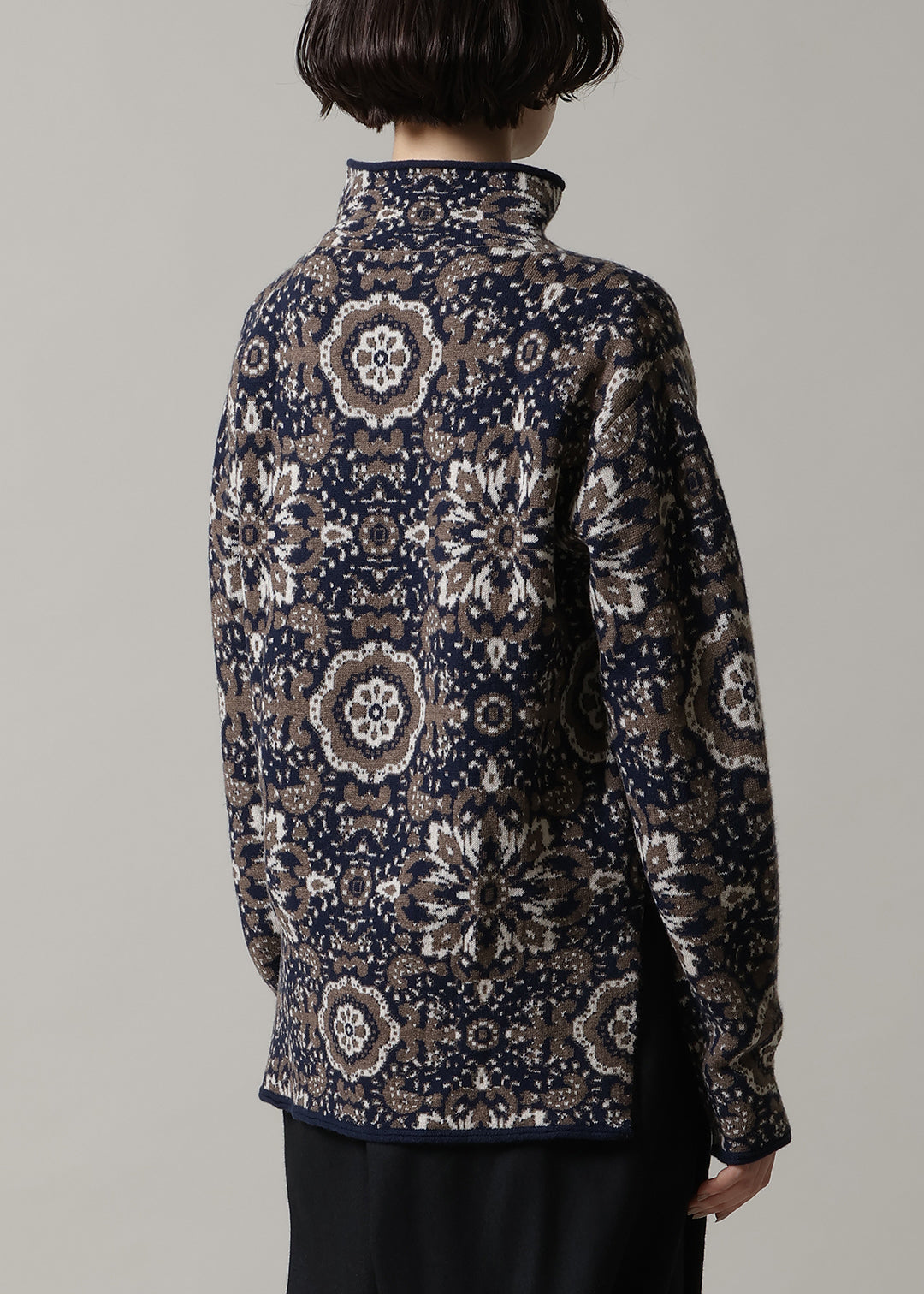 Xing Paisley JQ Sweater 12gg Wool