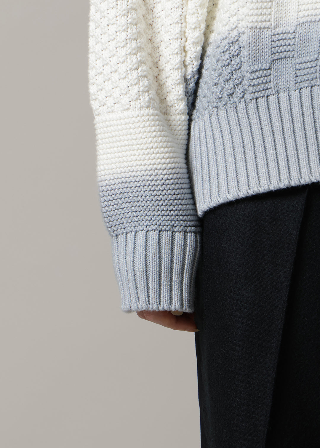 Cotton Overdyed Gradation Cardigan