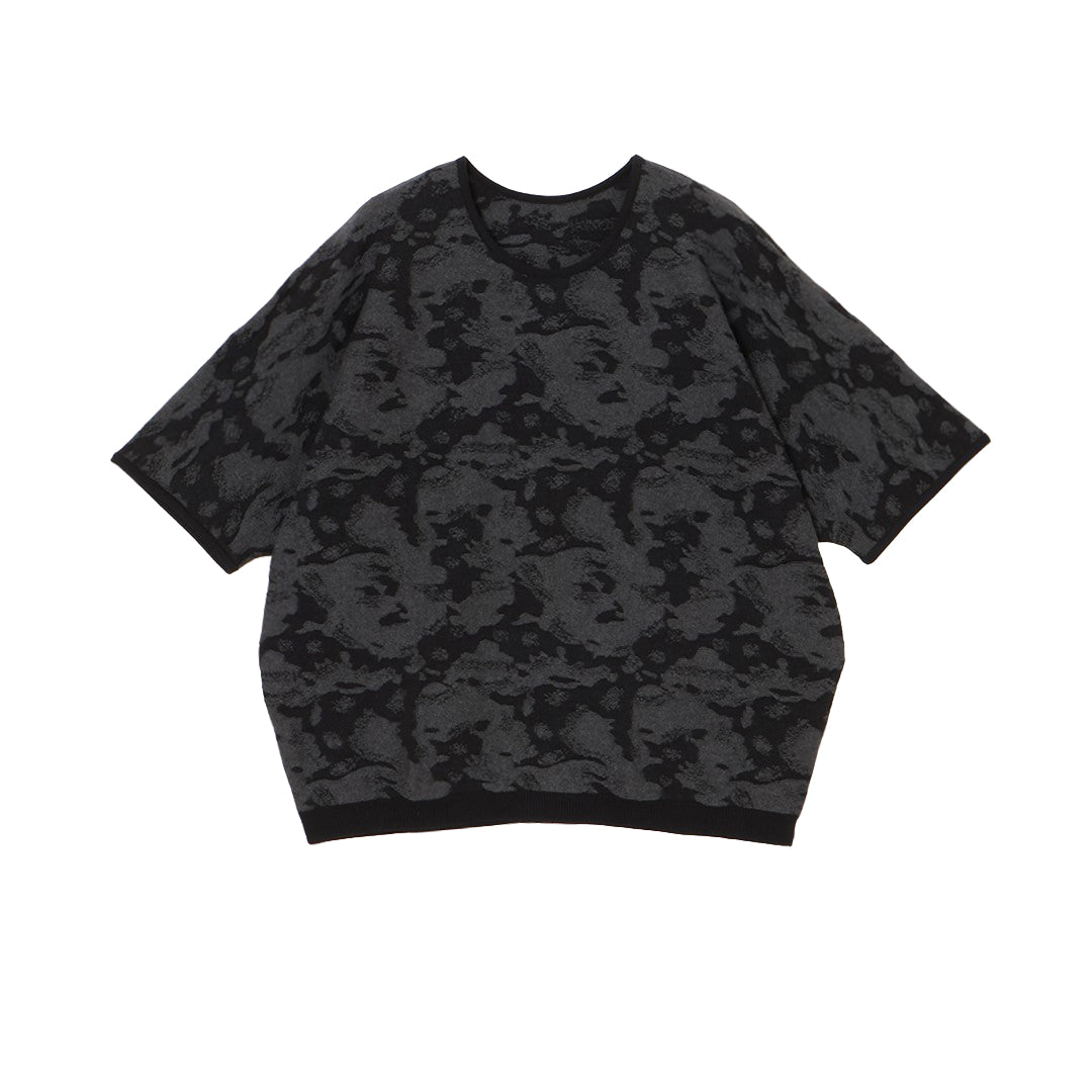 Sculpted Dolman Knit 14gg Cotton