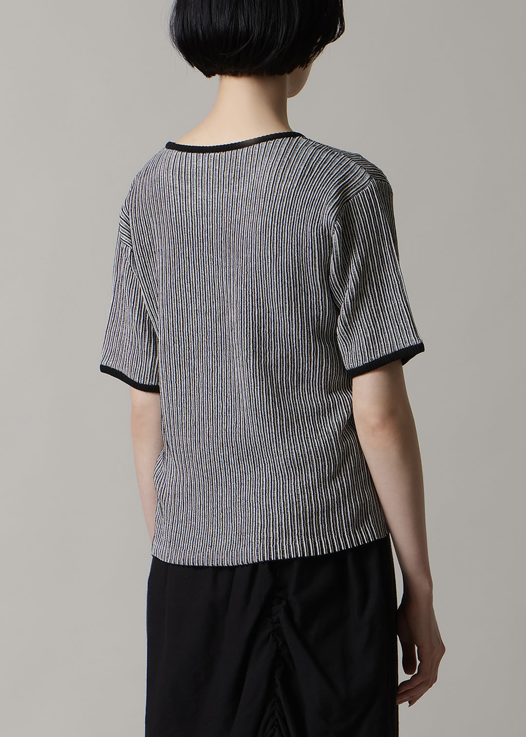 14gg Cotton Half-SL Rib Knit