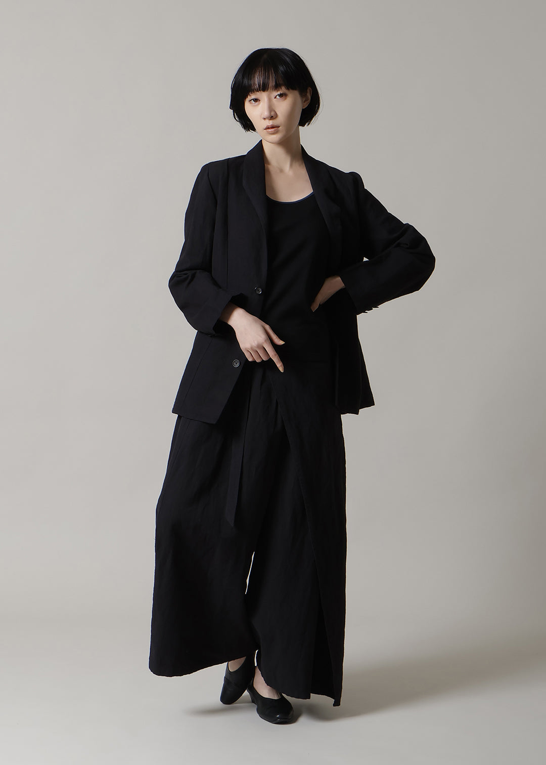 Cotton Bi-color Round Neck Tanktop