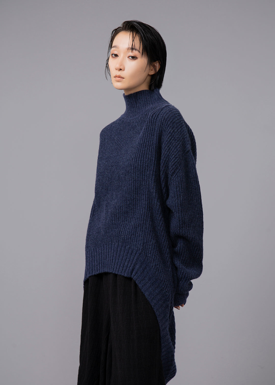 Matou Round Midi Sweater Lambswool