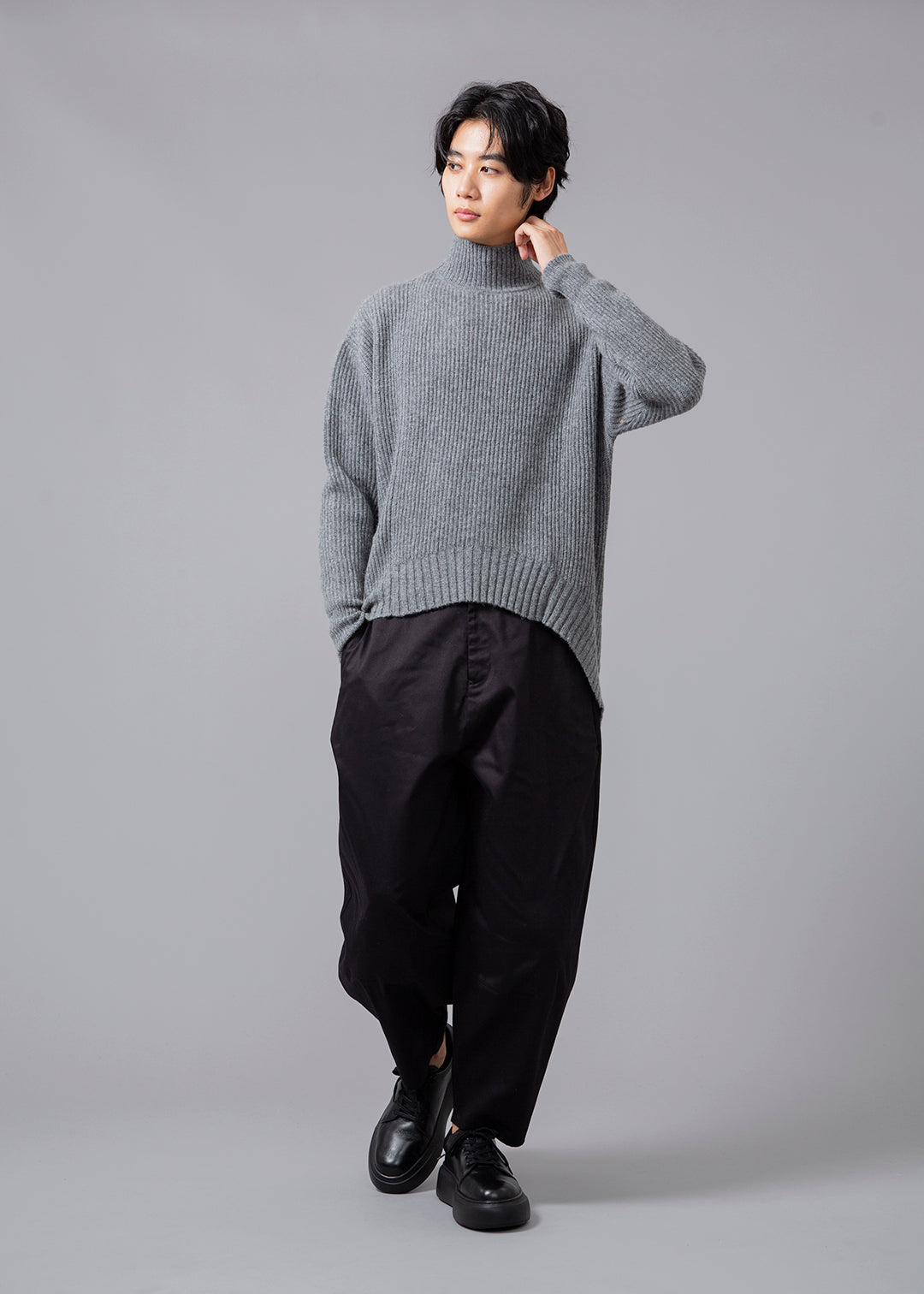 Matou Round Midi Sweater Lambswool