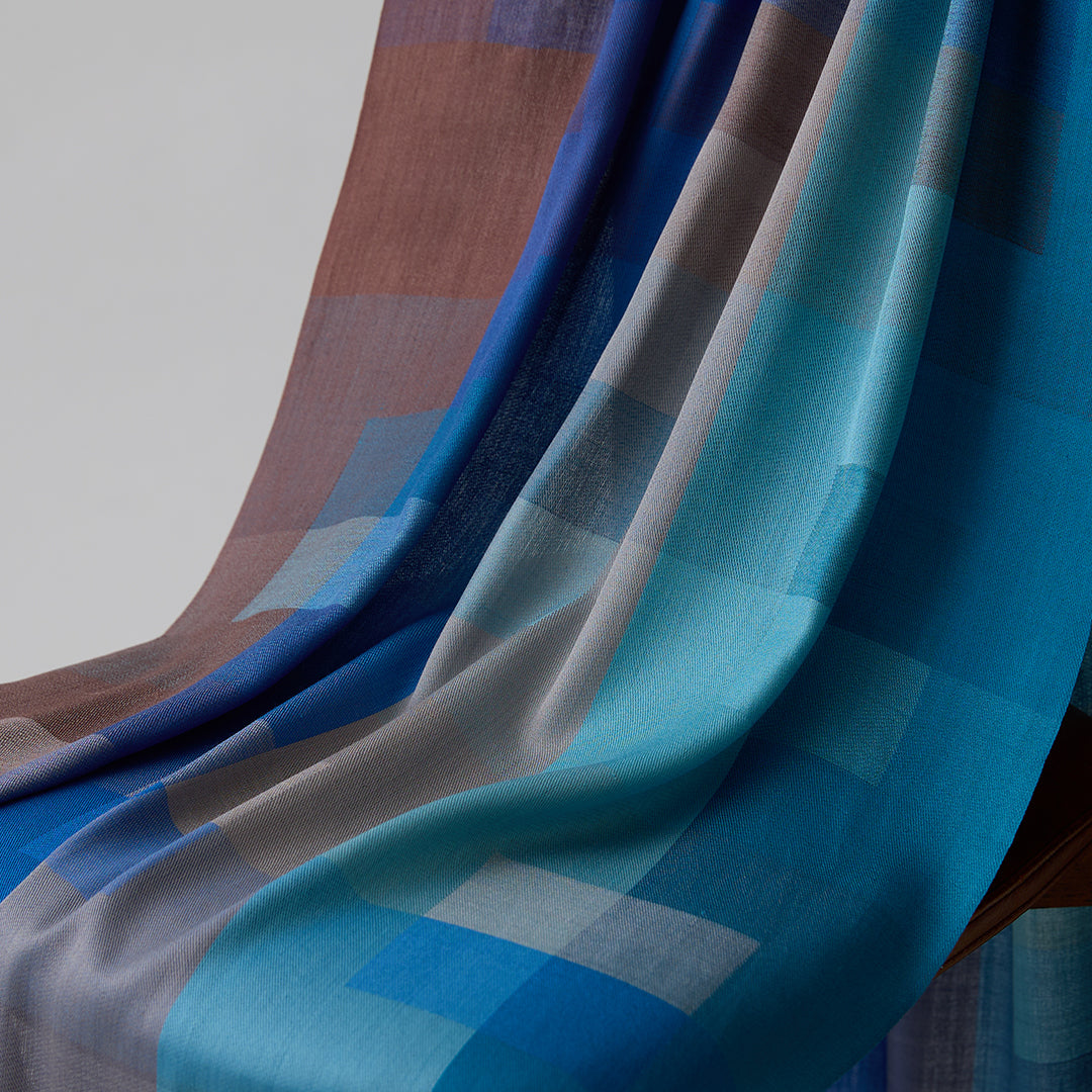 Block Check Silk Stole – マザーハウス 公式サイト