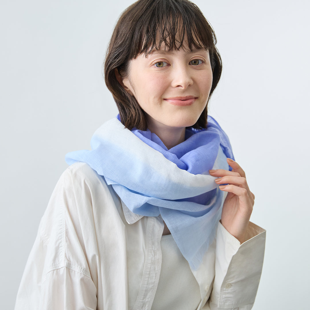 Linen Stripe Stole