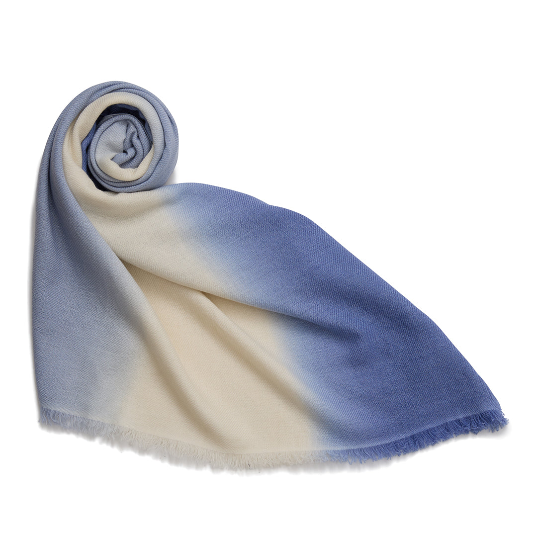 Tricolor Cashmere Stole