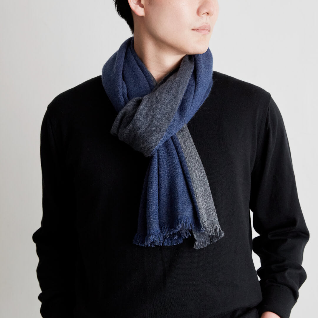 Melange Wool Cashmere Muffler – マザーハウス 公式サイト