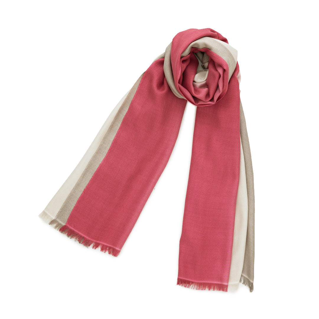 Tricolor Fine Silk Stole – マザーハウス 公式サイト