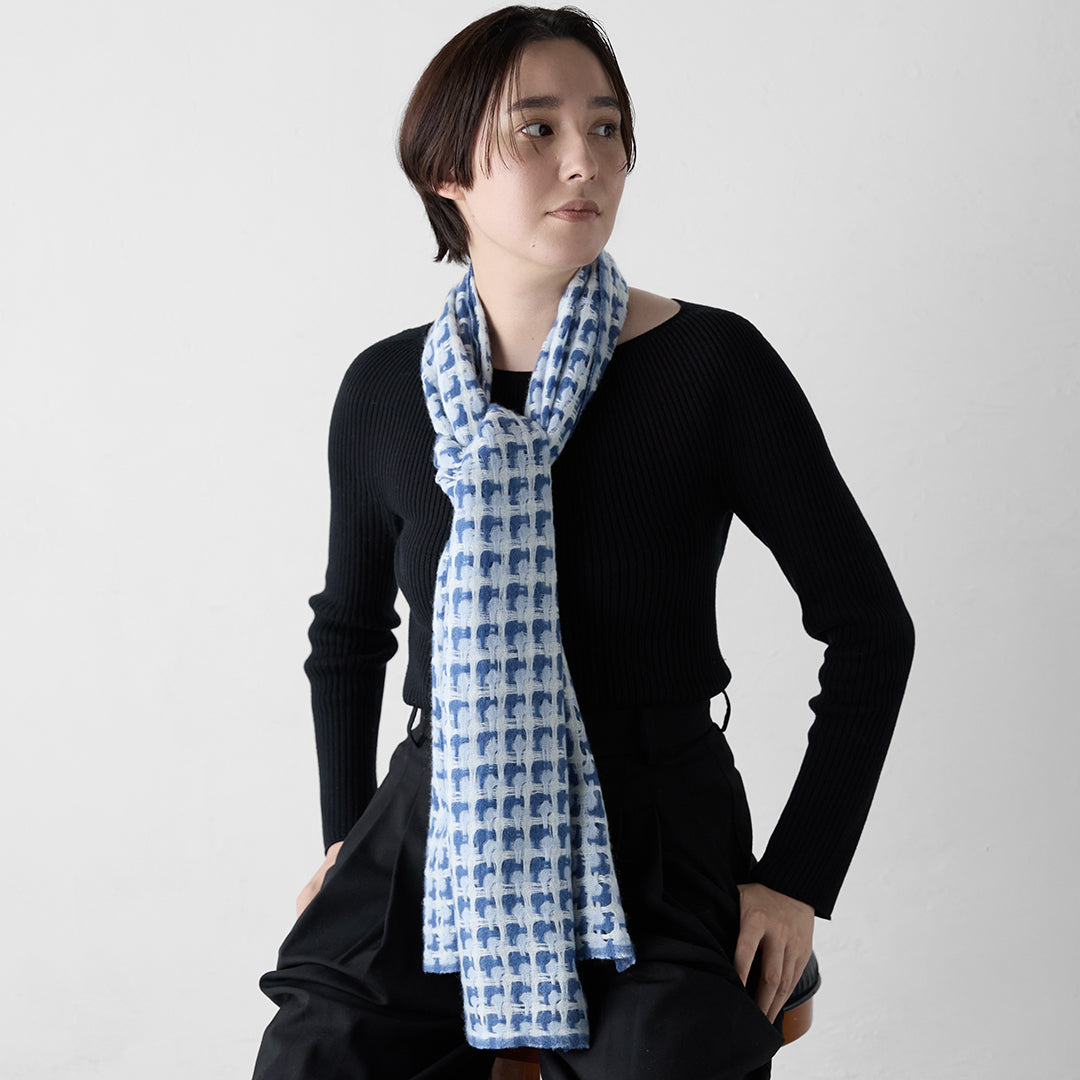 Felted Koshi Weave Stole