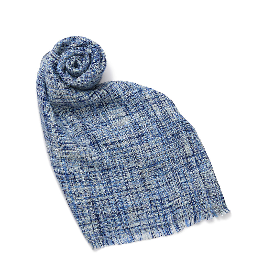 Ikat Multicolor Silk Stole