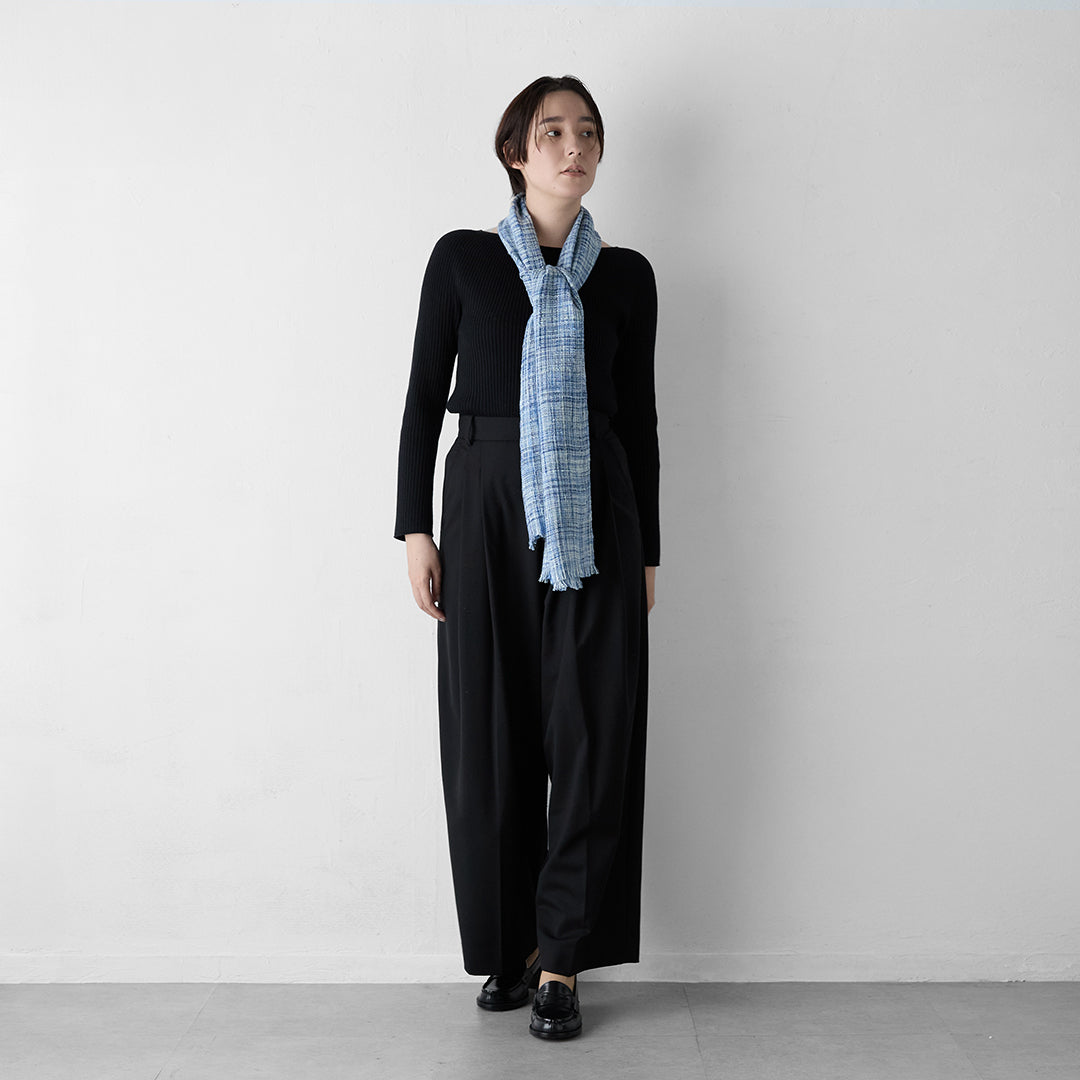 Ikat Multicolor Silk Stole