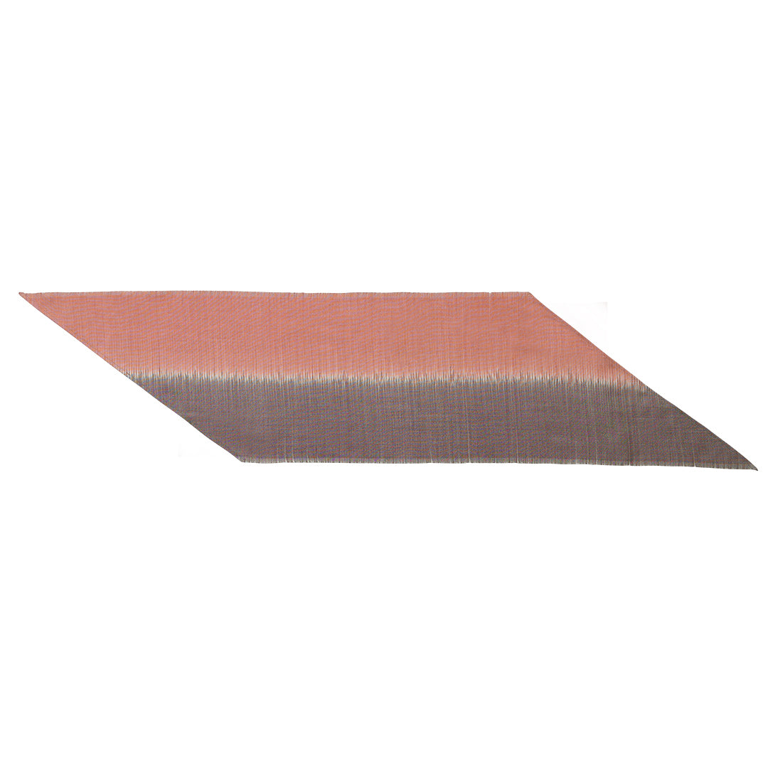 Ikat Bi-color Silk Scarf