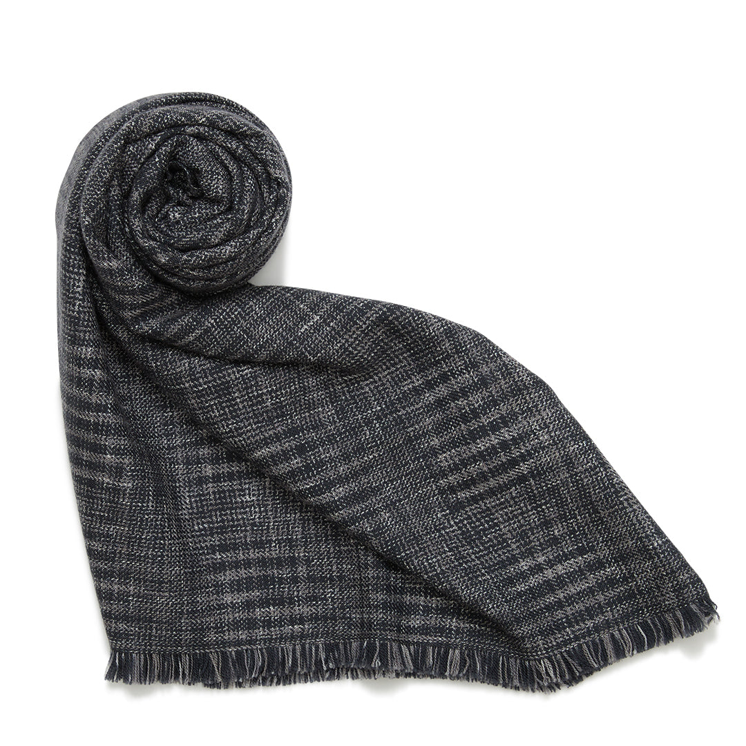 Ikat Extra Fine Wool Stole
