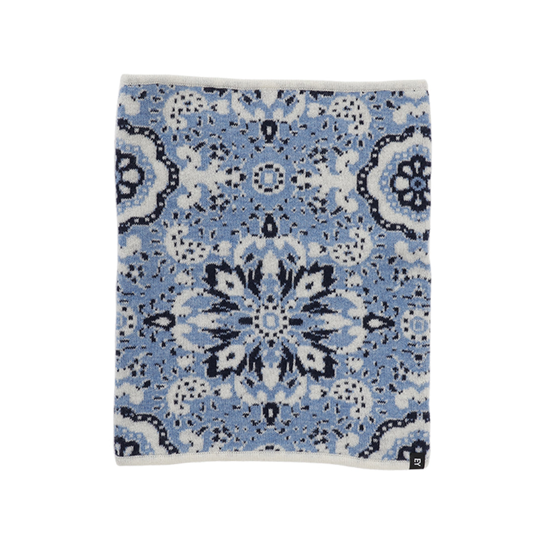 Xing Paisley Neck Warmer 12gg Wool