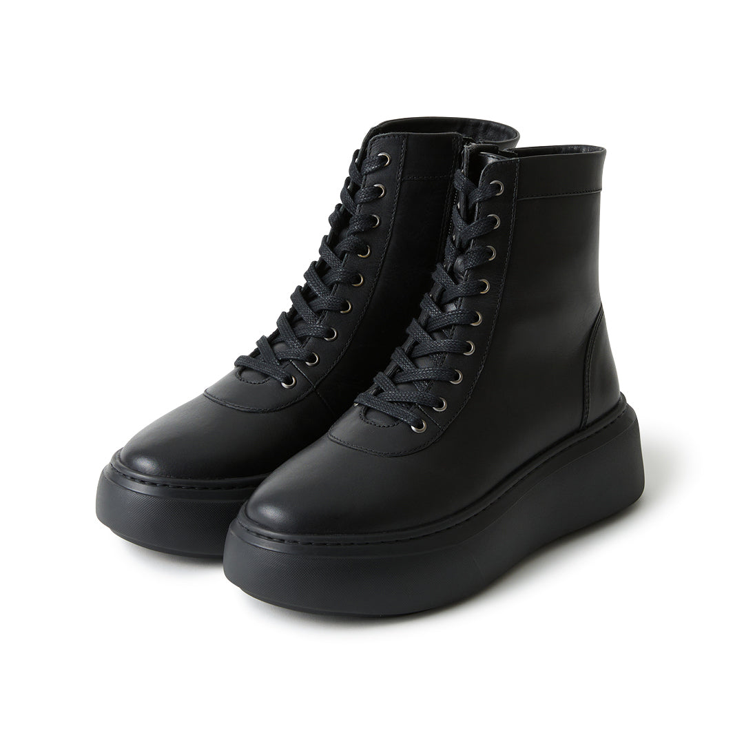 THE WALKER BOOTS (LACE UP) No.001 PLATFORM