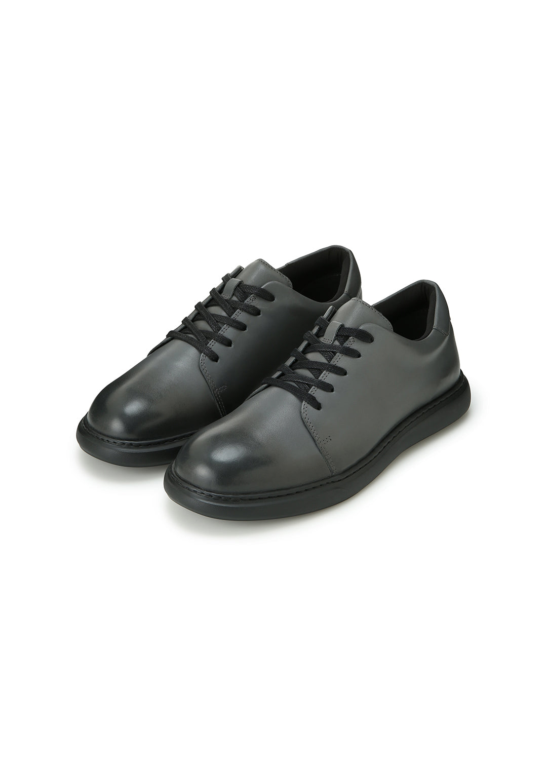の*川様 マザーハウス　厚底グレー レースアップシューズ THE WALKER No.005 FLAT SOLE MEN – マザーハウス 公式サイト