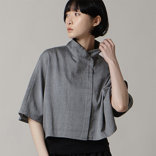 Hiyaku Bolero Shirt 150tw Khadi – マザーハウス 公式サイト