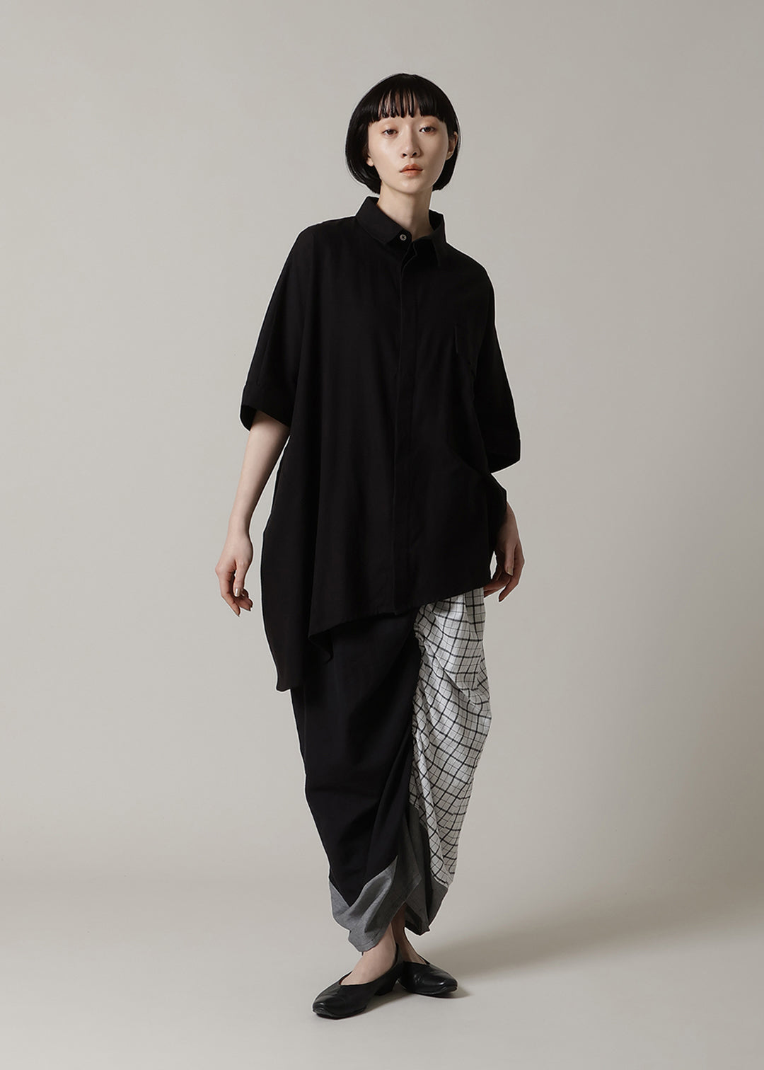 Asymme Side Long SH 150tw Khadi – マザーハウス 公式サイト