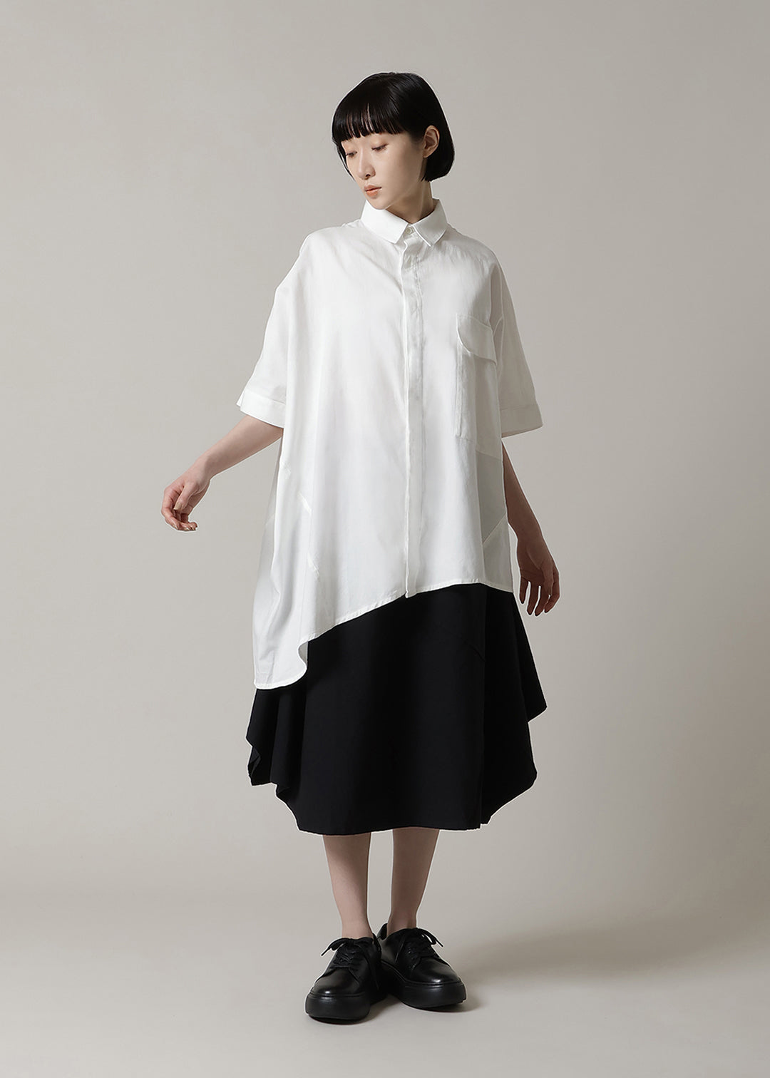 Asymme Side Long SH 150tw Khadi – マザーハウス 公式サイト