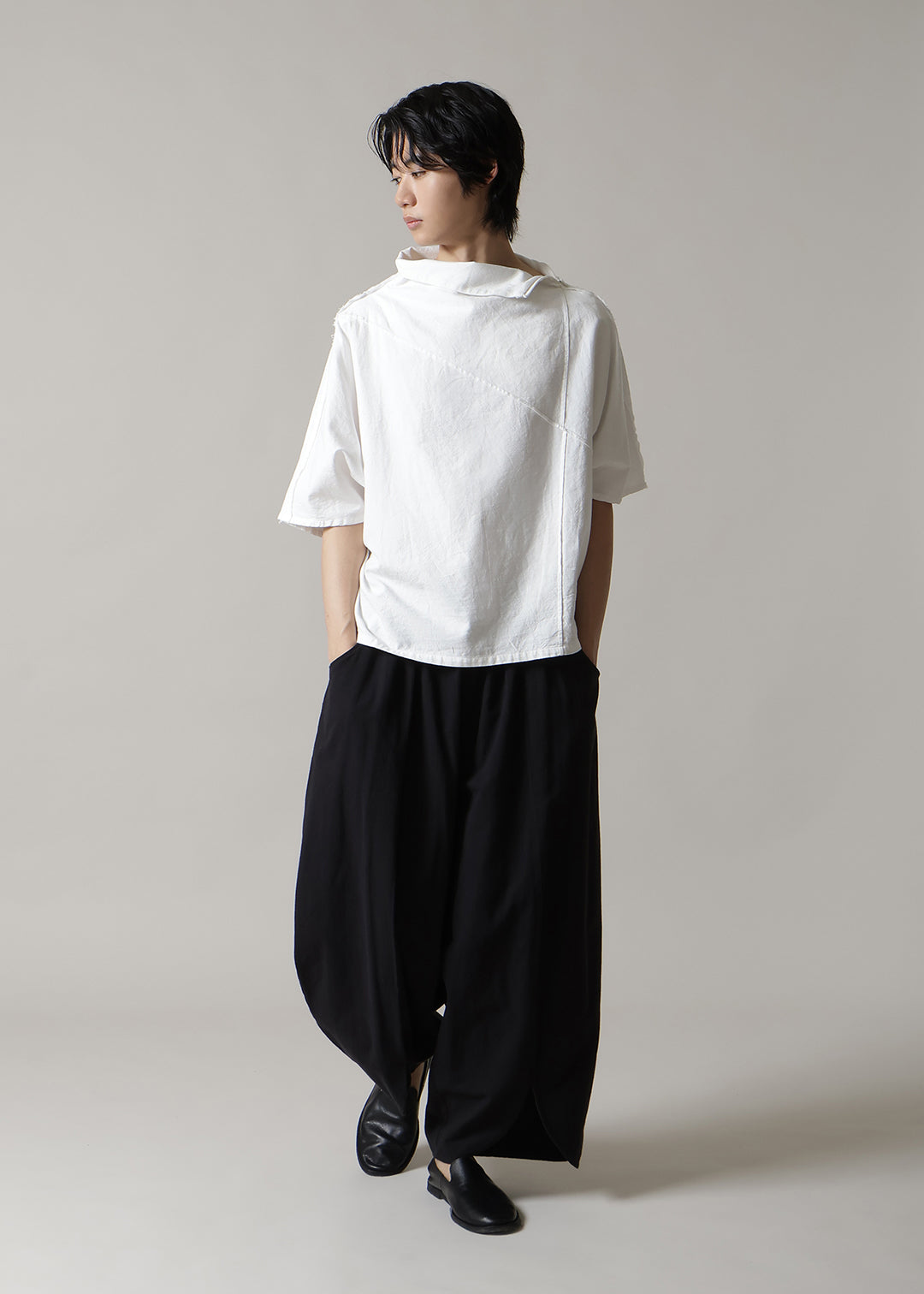 Sculpted Dolman Tops 56dt Khadi