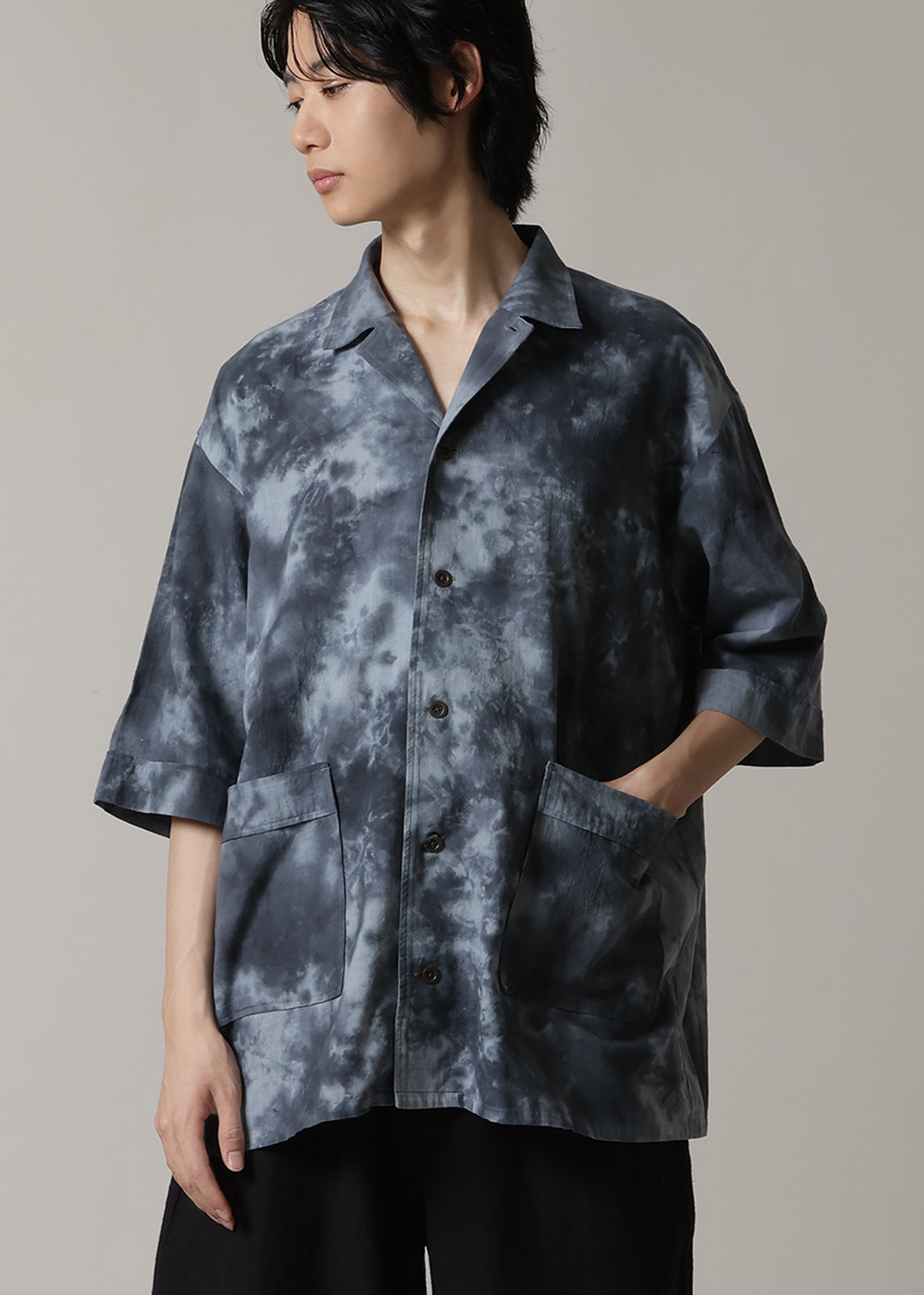 Kaname Open Collar SH Cloud Dye – マザーハウス 公式サイト
