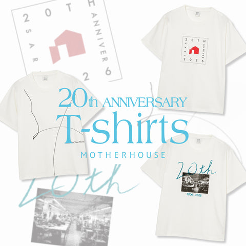 20周年の感謝を込めたアニバーサリーTシャツ