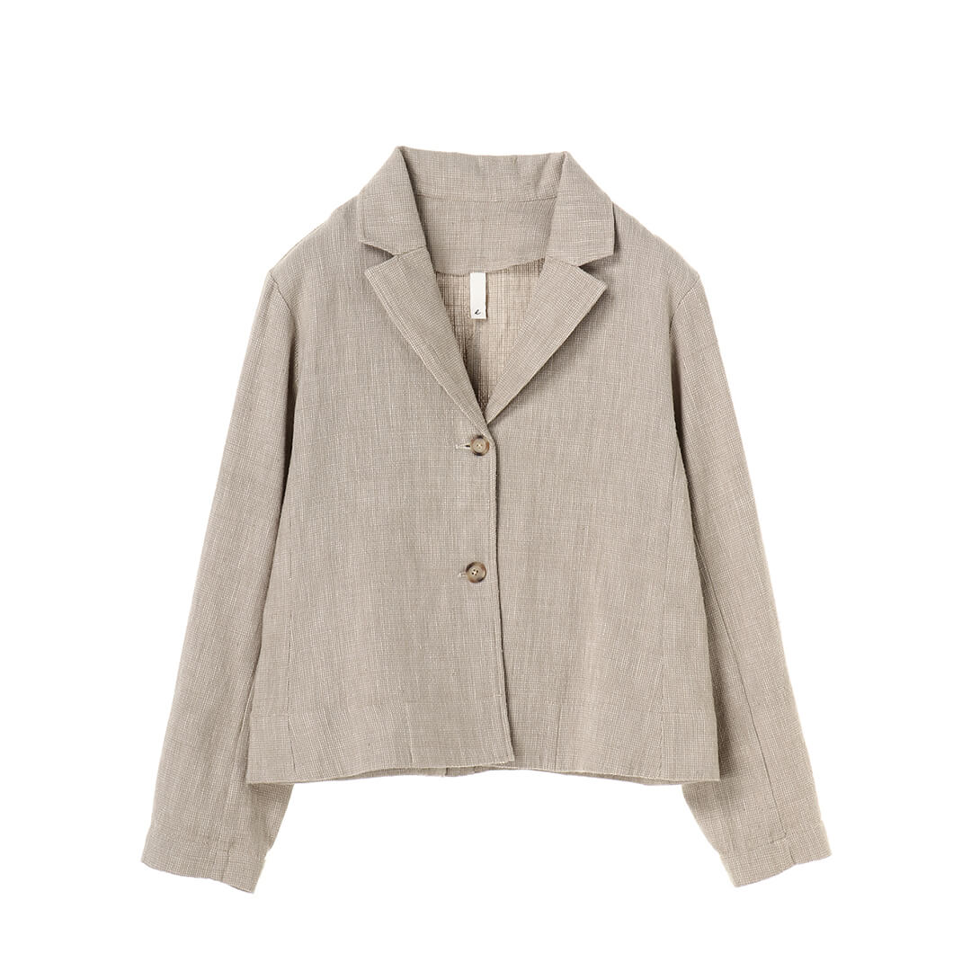 Oxford Khadi Tailored Short Jacket