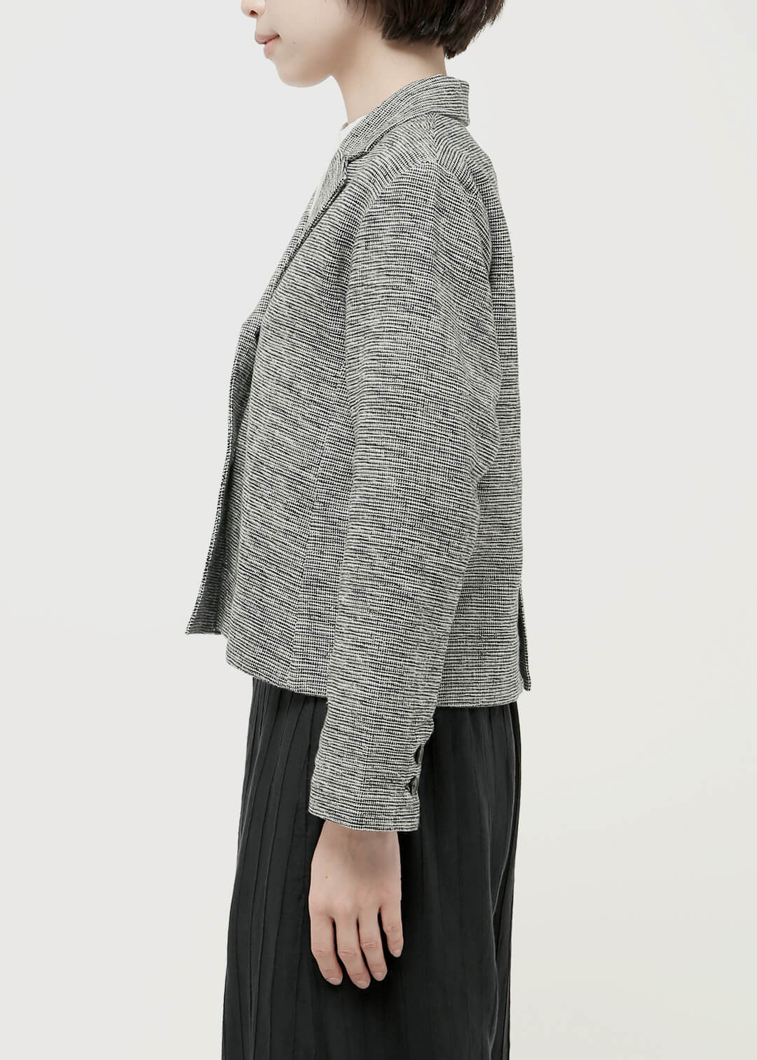 Oxford Khadi Tailored Short Jacket