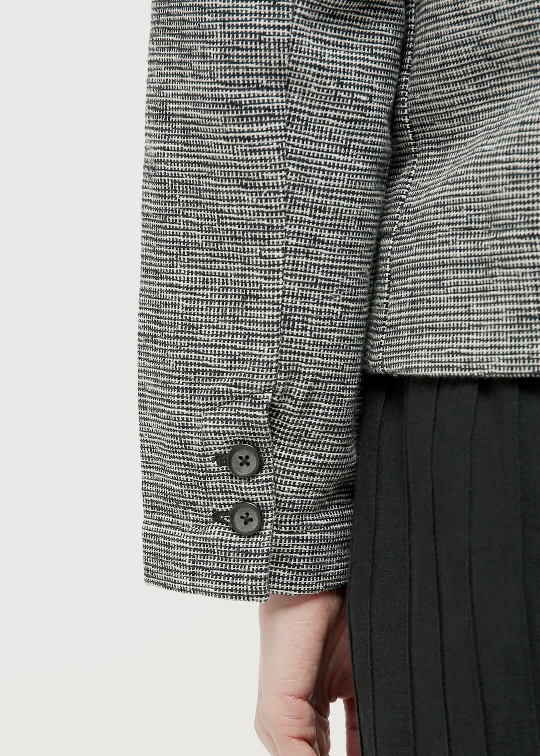 Oxford Khadi Tailored Short Jacket