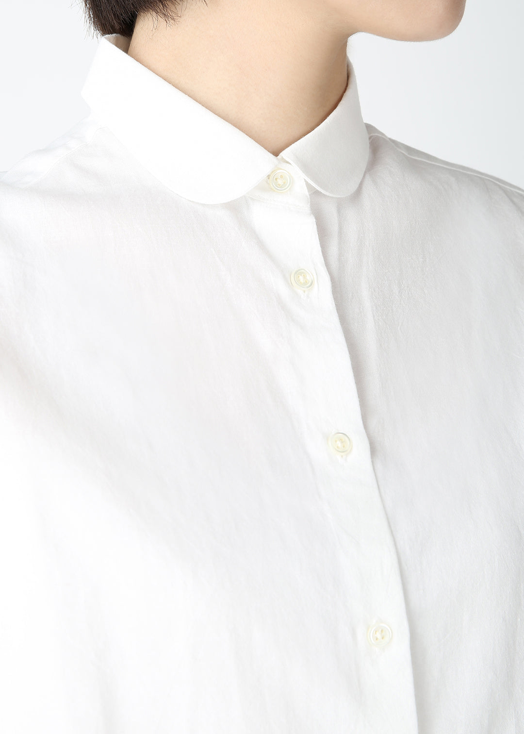 Khadi Short-SL Round Collar Shirt