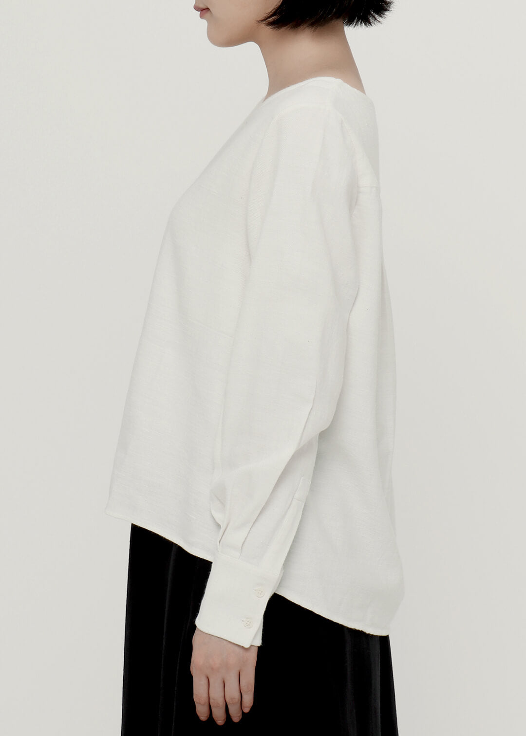 20s/100dt Khadi Pleats Sleeve BL