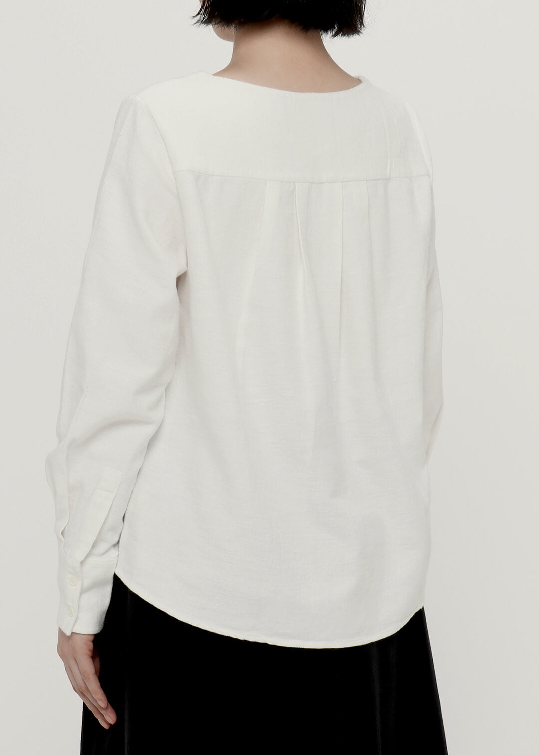 20s/100dt Khadi Pleats Sleeve BL