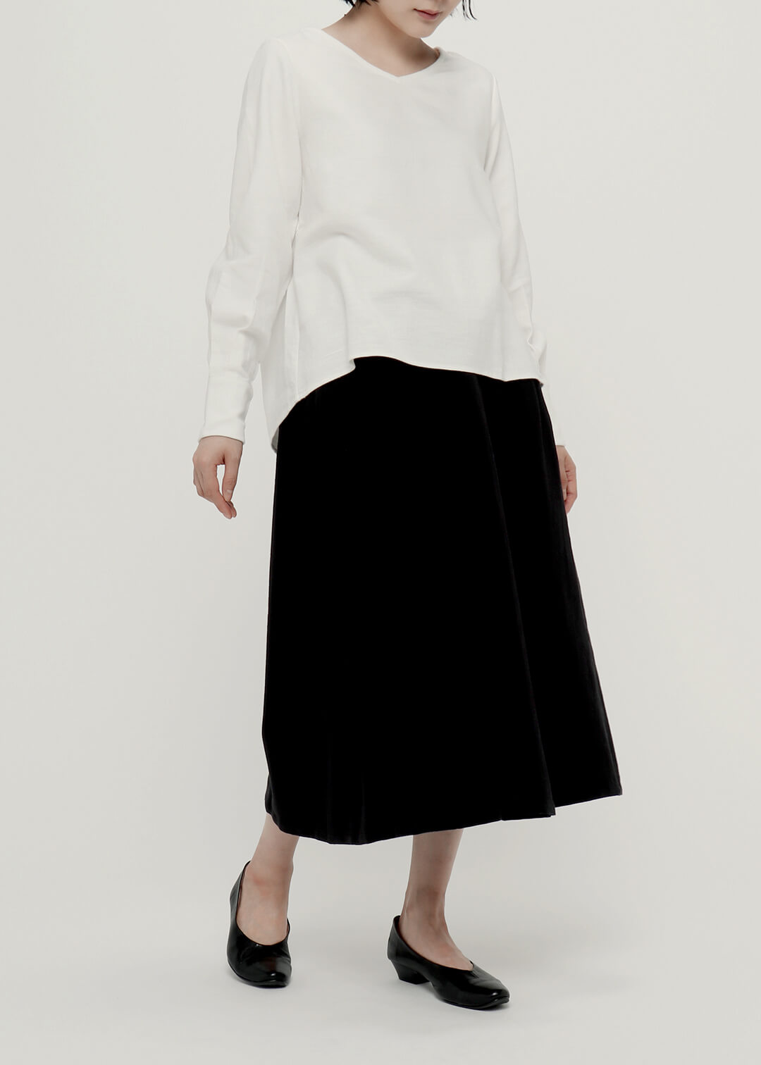 20s/100dt Khadi Pleats Sleeve BL