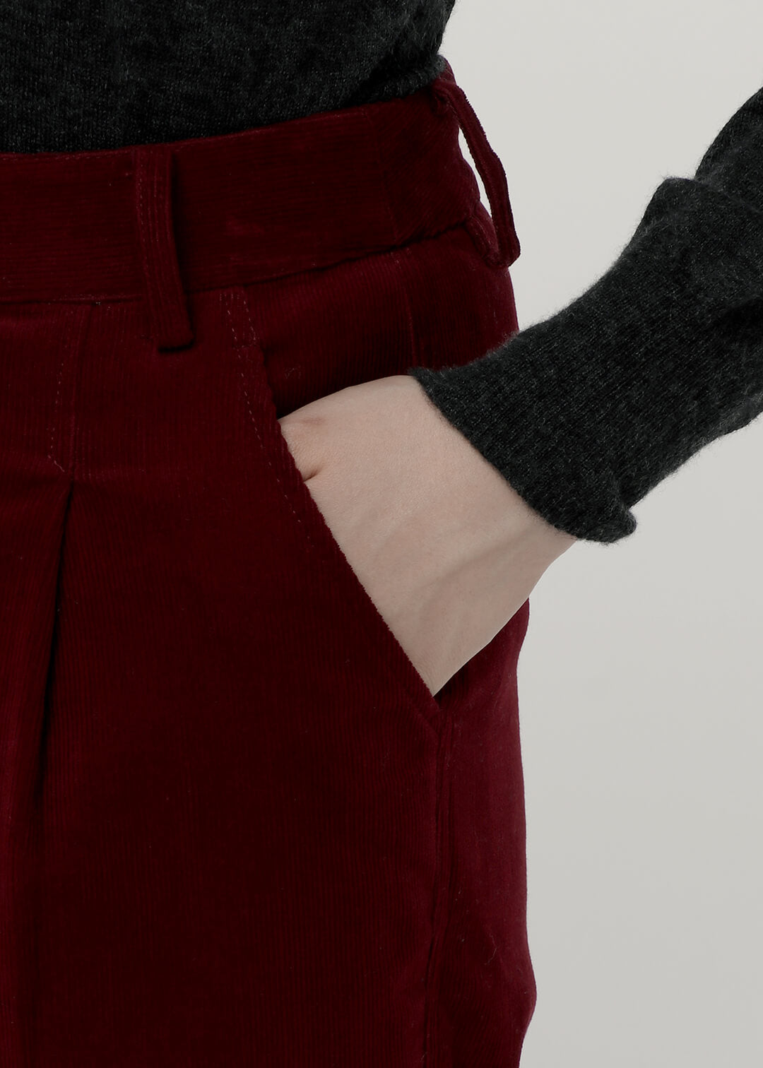 Corduroy Straight Pants