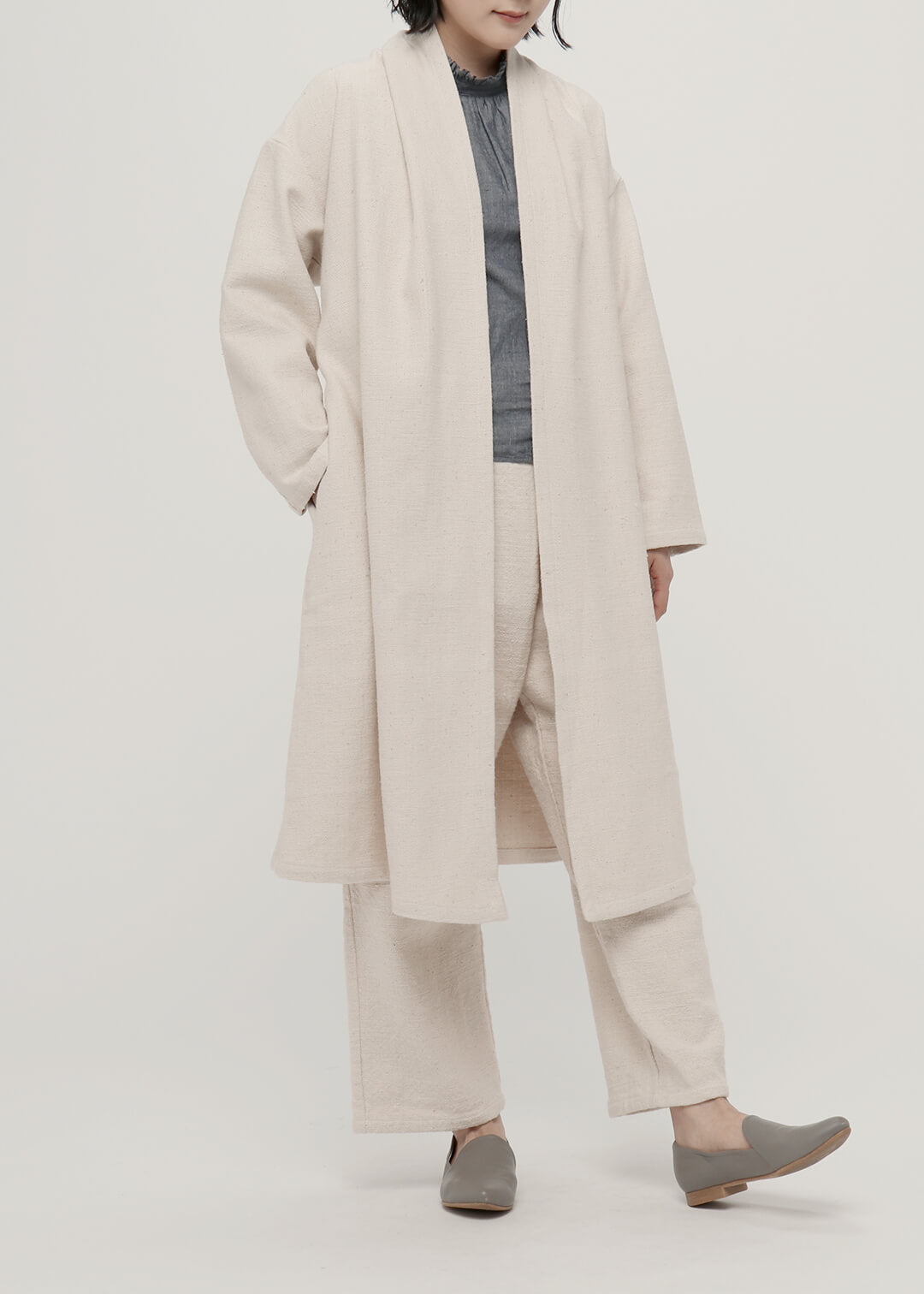 0 Khadi Wrap Coat