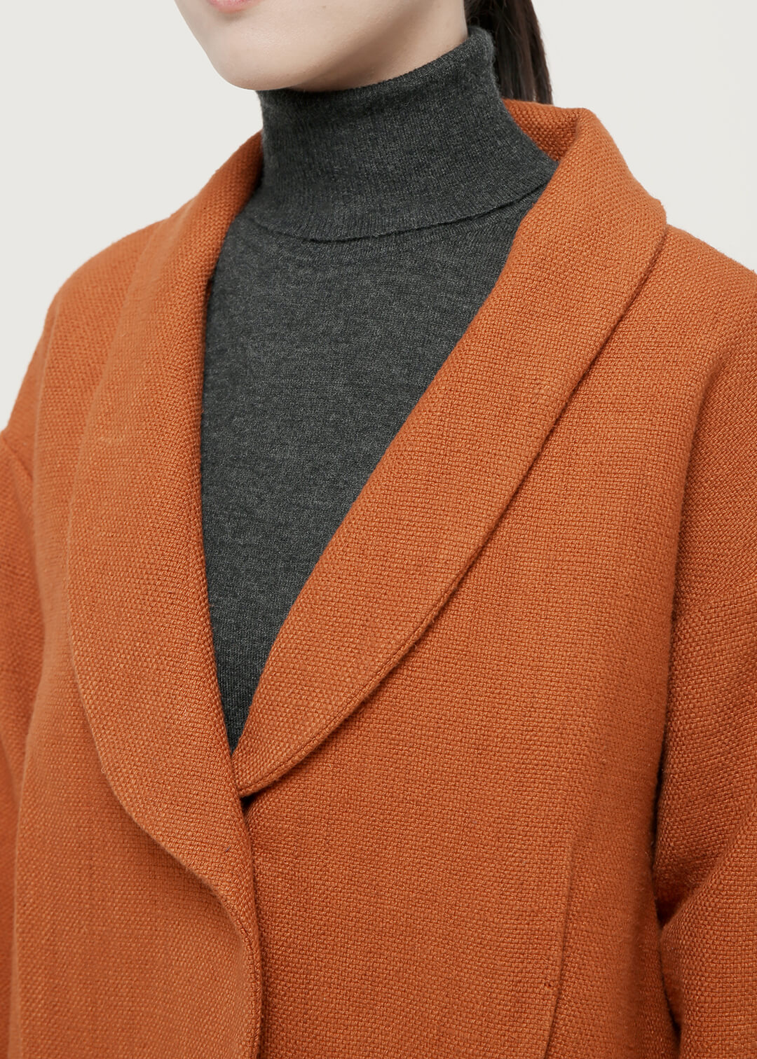 0 Khadi Cocoon Short Coat