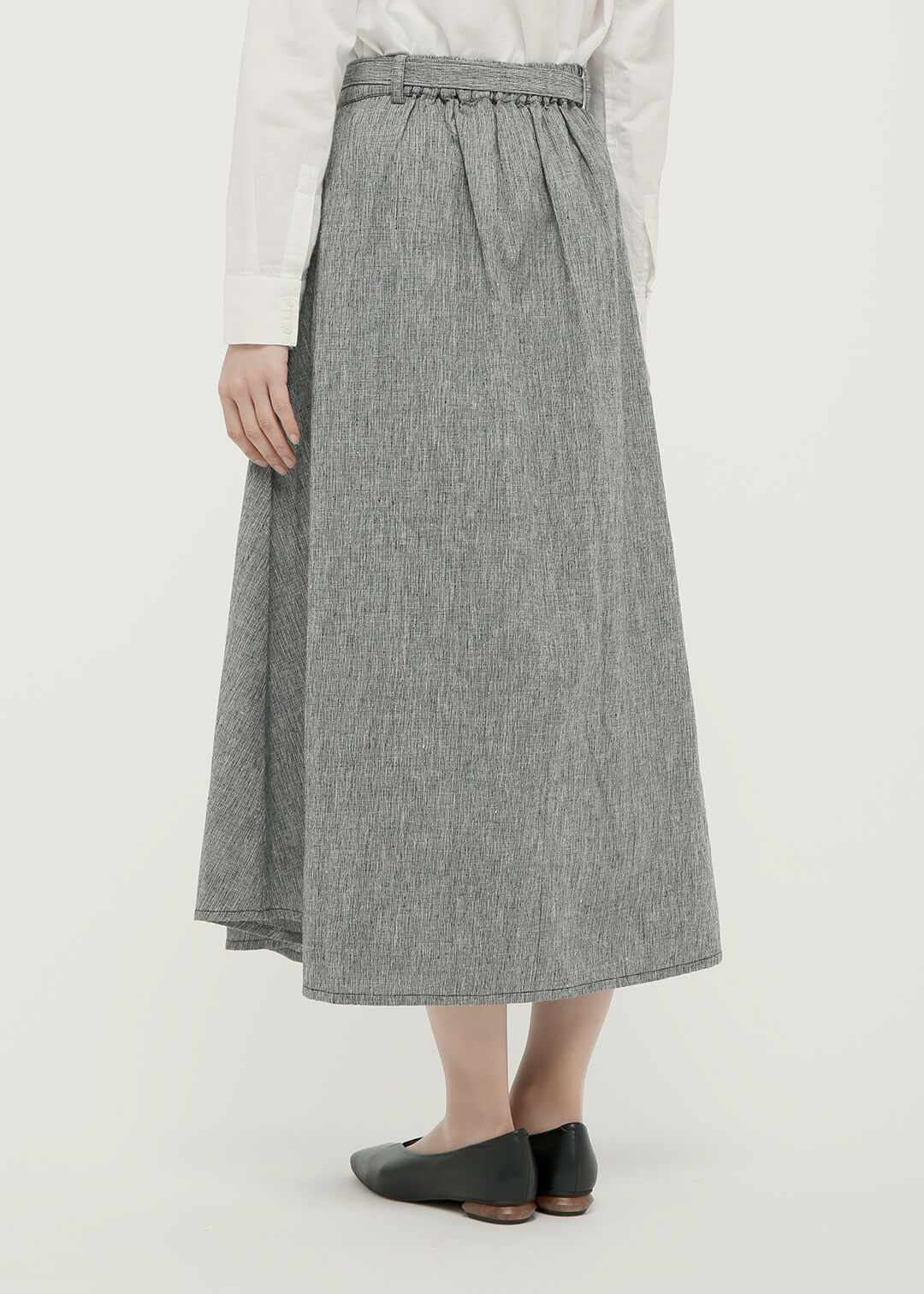 Summer Oxford Front Button Flare SK