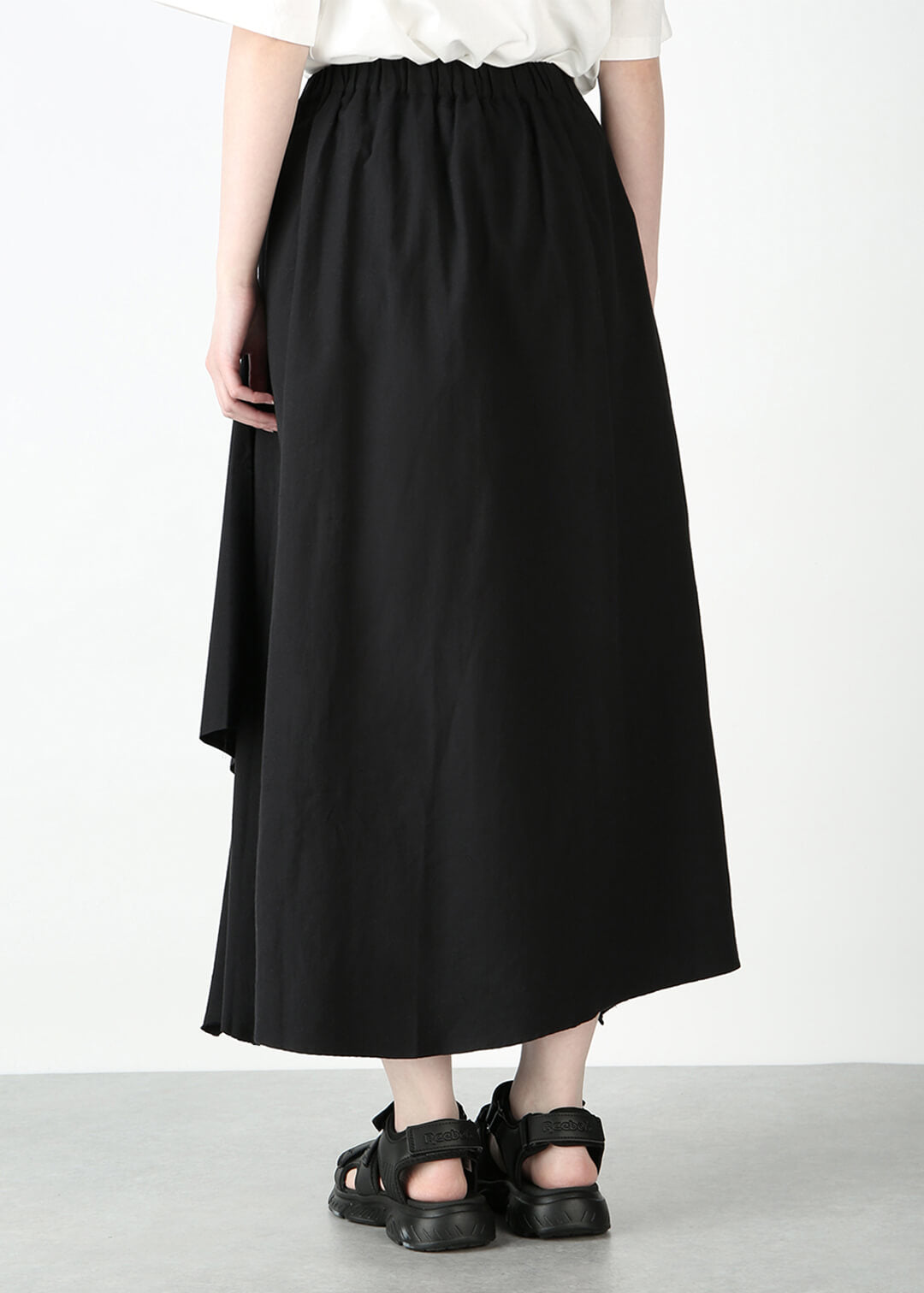 Yuragi Asymmetry Skirt 150tw Khadi