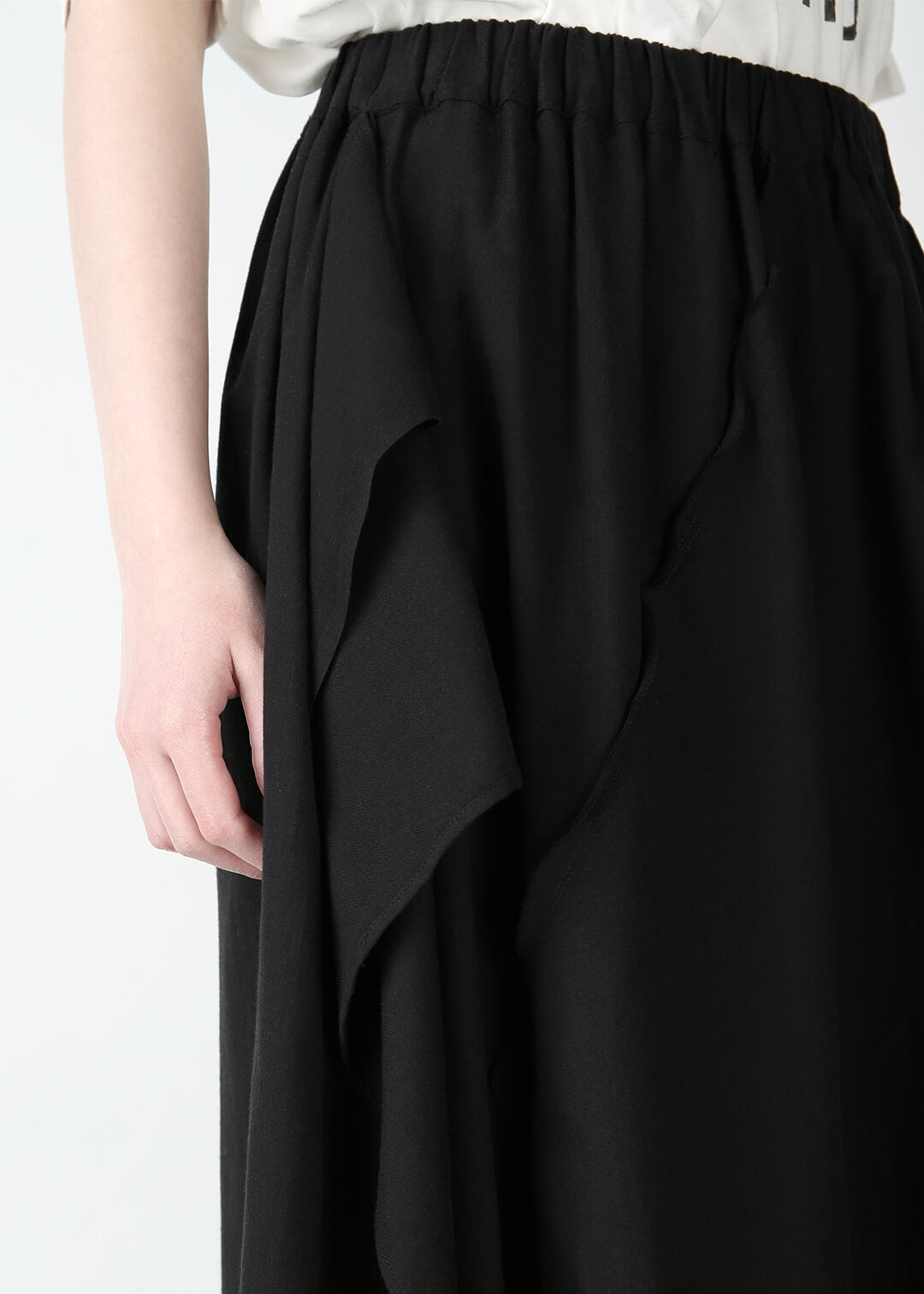 Yuragi Asymmetry Skirt 150tw Khadi