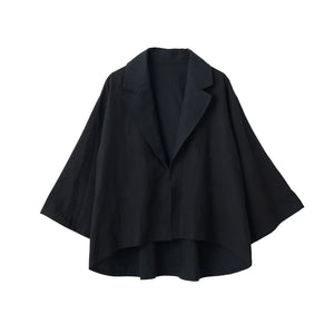 カナメ ショート ジャケット リネン カディ