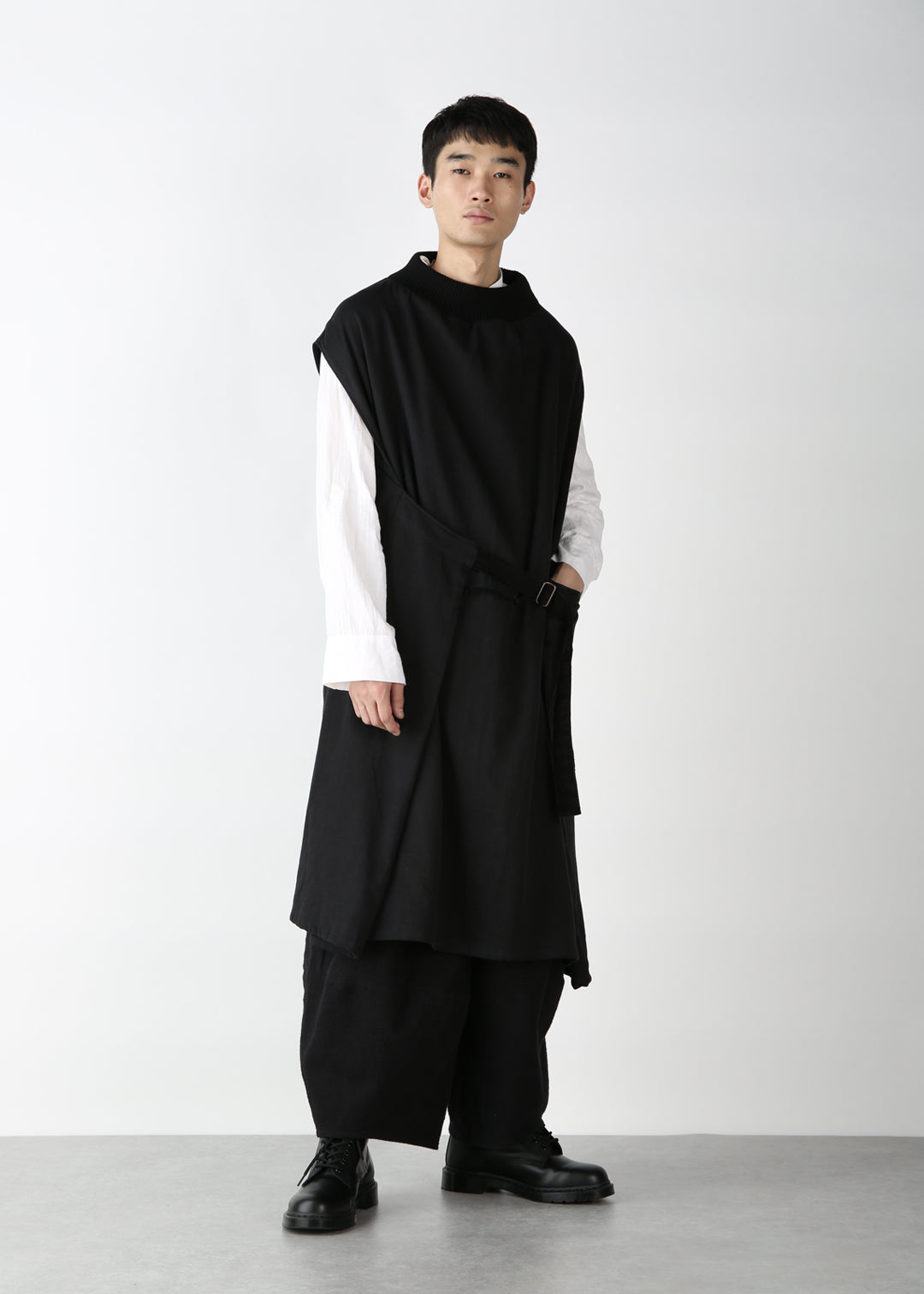 Obi Rib Neck One-piece 40tw Khadi – マザーハウス 公式サイト